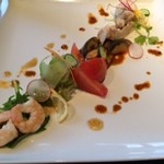 四川曹家 江湖菜 - 前菜5種盛り