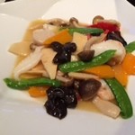 四川曹家 江湖菜 - 海鮮3種の炒めもの