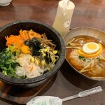 コリアンダイニング 李朝園 - たらふくセット950円(税込)