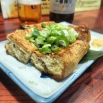 居酒屋 久保田 - 焼き油揚げ