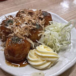 立ち呑み もりすけ - たこ焼き（5個） 200円