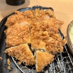 かつはな亭 - ▪️チキンカツランチ¥968
　※豚汁、赤出汁、味噌汁セレクト可
　※ご飯、キャベツ、汁物、漬物お代わり無料
　※キャッシュレス決済可