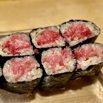 すしやのたい悟 - 見よ！この素晴らしきエシャトロをლ(´ڡ`ლ)ぎっしりの中落ちに舌鼓♡