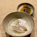 すしやのたい悟 - 五島列島のクエしゃぶしゃぶ。クエのお出汁が超絶美味で身の弾力がすごい(° o°)! こんなクエの食べ方は初めてで感動です。