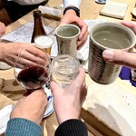 すしやのたい悟 - 乾杯♪(*^^)o∀*∀o(^^*)♪