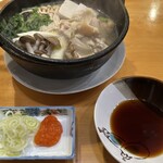 たかい - 鍋、薬味、ポン酢　これは絶品❗️