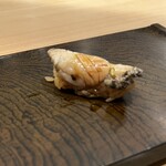 鮨 銀座おのでら 登龍門 - 生アワビ¥780