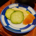 川万 - お新香アップ