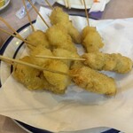 ほやほや - 串揚げ　串カツ、うずらとササミもあり