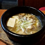 串神坊 - 八丁味噌もつ煮込み：430円