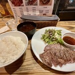 江戸堀BEEF - ランチステーキ200g