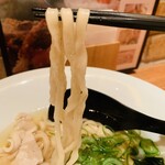 おだしうどん かかや - 箸上げ