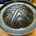 ジンギスカン羊はち - 鉄板