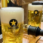 ジンギスカン羊はち 永福町店 - ビール