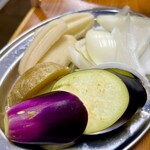 ジンギスカン羊はち - 野菜セット