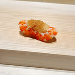 麻布十番 秦野よしき - 芝海老 唐子漬け◎