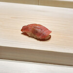 麻布十番 秦野よしき - 大トロの炙りるラビーン◎