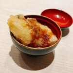 麻布十番 秦野よしき - カマスの天丼◎