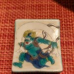 そばのはな - 箸置きは風神様