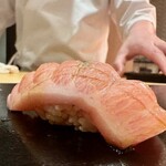 すし 良月 - 2024.11.  メジマグロのハラス