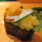 天寿し - 追加、海胆