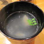 天寿し - 汁椀二種から選択。吸物