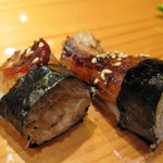 天寿し - 14貫目、穴子