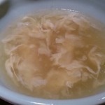 RAKUSUI - 定食のスープ