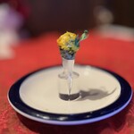 Solomons - [前菜]のワッフルコーン。