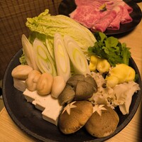 先斗町しゃぶしゃぶすき焼き きらく - 