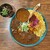HOKUToo - 料理写真:2種盛り(鯖ココナッツカレーとチキンカレー)、マトンアチャール