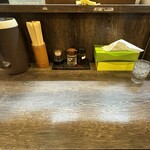 笹はら - カウンターの様子