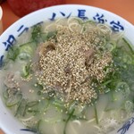 元祖ラーメン長浜家 - デフォにゴマ！