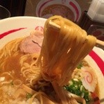 三田製麺所 - どろどろスープが麺に絡んで麺が重い〜(*>ω<*)