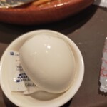 びっくりドンキー - 茹で卵　店員さんにお願いしてむいてもろた　ありがと