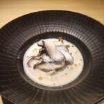 RISTORANTE IL NODO - 牡蠣と柿