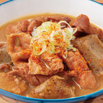 やきとん 大喜利 - 名物のひとつ大喜利煮込み！トロトロ濃厚味噌味を是非どうぞ！