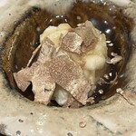 博多おばんざい 澪 - 白子の天ぷら×白トリュフ