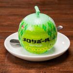 やきとん 大喜利 - 懐かしいメロンボール。