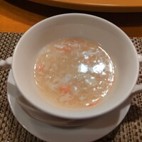 神楽坂 龍公亭 - 蟹肉入りフカヒレスープ