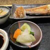 割烹 章月 - 漬物嬉しい