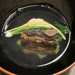 徳ㇵ本也 - 鴨のつみれのお椀