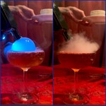 Solomons - 店員さんによるシャボン玉作り。なかなかうまくいかず30回はチャレンジ。