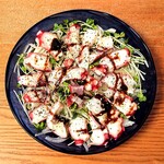 魚幸水産 - タコは薄切りにしてカルパッチョに♬