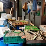 魚幸水産 - 富山のアジを刺身用に切ってもらいました♬