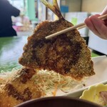 とっと屋三太郎 - 重量感あるアジフライ