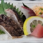 魚庄 糸島 大原店 - お刺身はプリップリッ