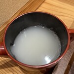 手打そば優心 - トロトロ濃厚な蕎麦湯