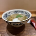 手打そば優心 - かけ蕎麦