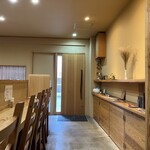 手打そば優心 - 店内